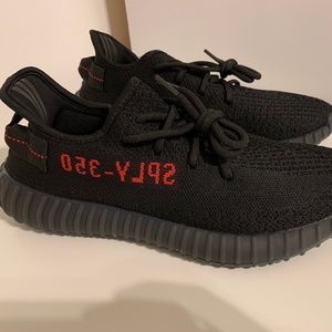 Adidas Yeezy 350 V2 Core Black Red CP9652 Size 9.5
